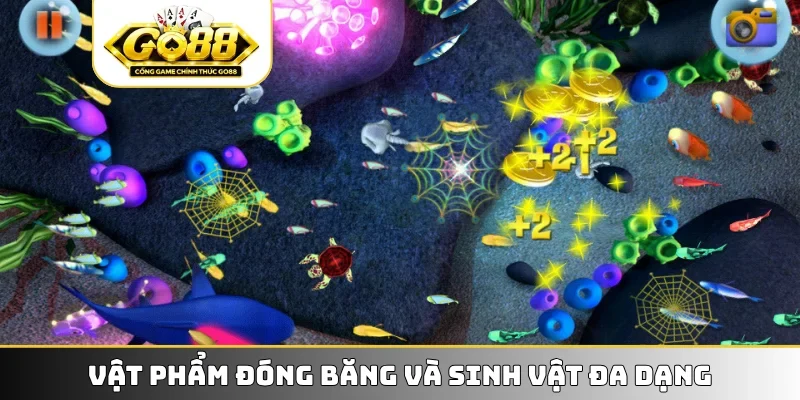 Vật phẩm đóng băng và sinh vật đa dạng